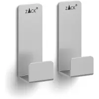 Zack Handdoekhaak Potes Klein Mat Geborsteld (Set van 2)