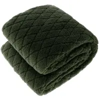 Unique living Ezra fleece plaid