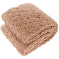 Unique living Ezra fleece plaid
