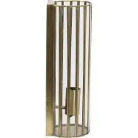 Light & Living Wandlamp 13x13x41 cm STRØBY antiek brons+glas