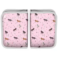 Animal Pictures Gevuld Etui Paardjes - 19.5 x 13.5 cm - 22 st. - Polyester