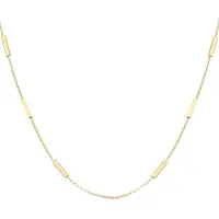 Yehwang Ketting- tube charms- goud