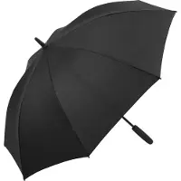 FARE Skylight paraplu - Ø 111 cm - Regenbescherming met LED - Automatisch openend - Winddicht - Polyester/Kunststof/Staal - Zwart