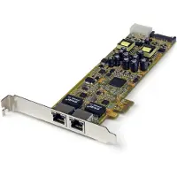 StarTech.com PCI Express Netwerkkaart - STARTECH - 2 Gigabit Ethernet RJ45 poorten - POE/PSE