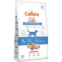 Calibra Life Adult Medium Breed Kippenvoer Voor Honden 12kg