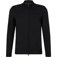 HUGO BOSS Gebreid vest 'Balonso' zwart
