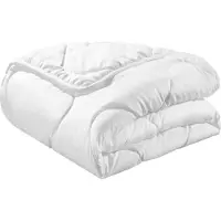 Princessdekbedden 100% Soft Katoen-Tijk- Princessdekbed All year Enkel- Eenpersoons -140x200 cm - Anti Allergie - Wasbaar - Wit