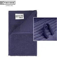 The One Towelling Classic Gastendoek - 30 x 50 cm - Kleine handdoek - Hoge vochtopname - 100% Gekamd katoen - Denim