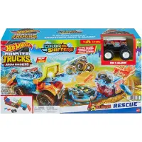 Hot Wheels - Monstertrucks Arenabeukers Color Shifters 5 Alarm Redding - Speelset