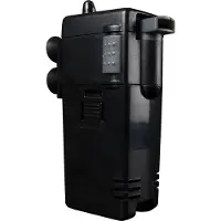 Aqua Della Aqua Binnenfilter - Aquariumfilter tot 40 Liter - 80 L/u - 10x14cm - Donkergrijs