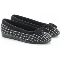Damart - Thermolactyl pantoffels - Dames - Zwart - 37