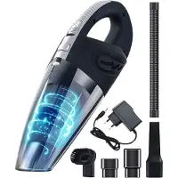 Zedar Kruimeldief - Kruimeldief snoerloos - Handstofzuiger met 4 opzetstukken - met 4 HEPA filters - S300