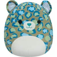 Squishmallows 30 cm Enos groene luipaard