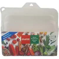 Duett Siliconen Vershoudzak - 470 ml - Duurzaam