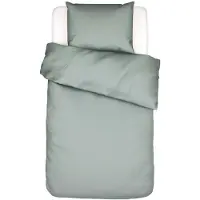 Essenza Dekbedovertrek Zeva Dusty Green Flanel-200 x 200 / 220 cm | 2-Persoons