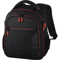Hama Camera-rugzak Miami, 150, zwart/rood