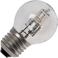 Schiefer E27 Halogeen Kogellamp | 18W 210lm 2800K 230V/240V | Dimbaar