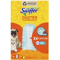 Swiffer Duster Stofmagneet Huisdier 9st Blauw blauw Plumeau