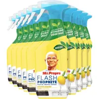 Mr. Propre 10x Ontvetter Allesreiniger Spray Flash Properté Citroen 500 Ml
