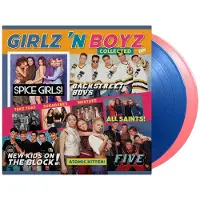 MUSIC ON VINYL Girlz 'N Boyz Collected Gelimiteerde editie LP Blauw et Rose