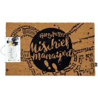 Harry Potter Deurmat - Mischief Managed - voor Geen - meerkleurig | Maat Standard