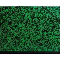 Exacompta TEKENMAP 37X52CM GROEN ZWART MET ELASTIEK