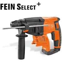 Fein ABH 18 Select SDS-Plus-Accu-boorhamer, Accu-combihamer 18 V Li-ion Zonder accu, Incl. koffer