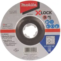 Makita E-00393 - Grinding disc - Metal - - 2.22 cm - 12.5 cm - 6 mm