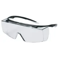Uvex super OTG 9169261 Overzetbril Incl. UV-bescherming Zwart EN 166, EN 170 DIN 166, DIN 170