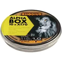Rhodius XT70 BOX 208225 Doorslijpschijf recht 115 mm 10 stuk(s) RVS, Staal
