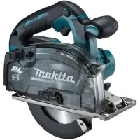 Makita DCS553RTJ 18V Li-Ion Accu Metaalcirkelzaag Set (2x 5.0Ah Accu) In Mbox - 150mm - Koolborstelloos