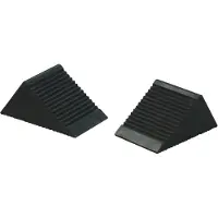 Kstools Set van twee rubberen wielwiggen, afmetingen 105 x 75 x 75 mm - 160.0382