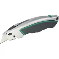 Wolfcraft Snelwissel professioneel mes | Met intrekbaar mes | 1 stuk - 4131000
