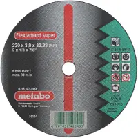 Metabo 616143000 Doorslijpschijf recht 180 mm 25 stuk(s) Natuursteen, Kunststeen