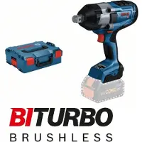 Bosch GDS 18V-1050 H Accu slagmoeraanzetter C&G in L-Boxx - 06019J8501 (accu slagmoersleutel)