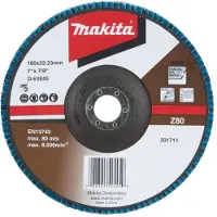 Makita Fan slijpwiel 180 mm Z80 | D-63840