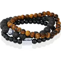 Memphis TRIO Kralenarmbanden set "Tommy"-21cm