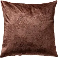 Dutch decor - ELAH - Kussenhoes 45x45 cm – subtiele structuur - in effen kleur - Cappuccino - bruin