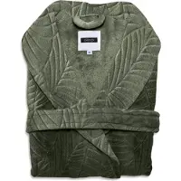 ISleep Leaf Badjas Lang - Maat L - Olive Green