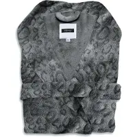 ISleep Leopardo Badjas Lang - Maat XL - Dark Grey