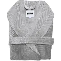 ISleep Leaf Badjas Lang - Maat M - Pearl Grey
