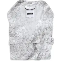 ISleep Leopardo Badjas Lang - Maat XL - White