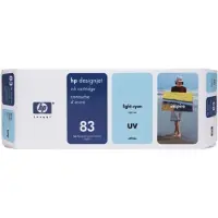 HP C4944A inkt cartridge licht cyaan / UV nr. 83 (origineel)