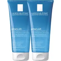 La Roche-Posay Effaclar Schuimende Reinigingsgel - Gezichtsreinigingsmiddel - voor een vette Huid met Neiging tot Acne - 2x200ml