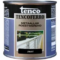 Tenco Ferro zwart 0,25l verf/beits - tenco