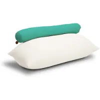 Terapy Toby Zitzak - Turquoise - 160cm x 25cm x 25cm - Zacht Rekbaar Katoen