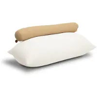 Terapy Toby Zitzak - Zand - 160cm x 25cm x 25cm - Zacht Rekbaar Katoen
