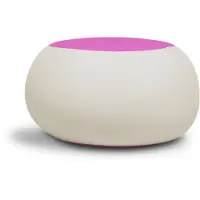 Terapy Ollie Zitzak - Lichtgrijs / Roze - 100cm x 100cm x 80cm - Zacht Rekbaar Katoen