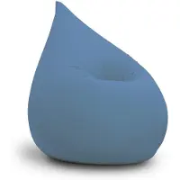 Terapy Elly Zitzak - Blauw - 100cm x 80cm x 50cm - Zacht Rekbaar Katoen