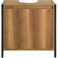 SoBuy Wastafel Onderkast - 60 x 30 x 60 cm - Houtkleurig